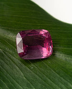 Unheated Cushion Cut Ruby 1.55ct