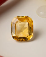 Unheated Cushion Cut Yellow Sapphire 5.15ct